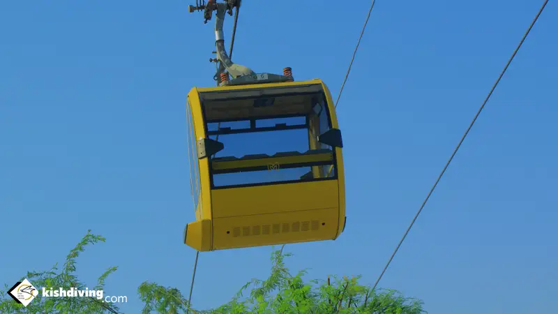 نکات ایمنی برای لذت بیشتر از تله کابین کیش