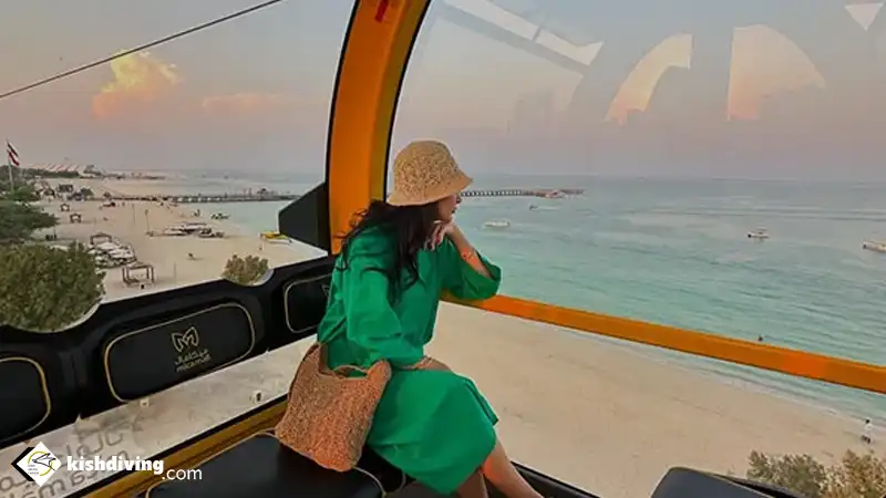 خرید بلیط تله کابین کیش