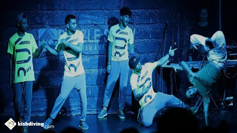 جنگ شبانه کیش در شب