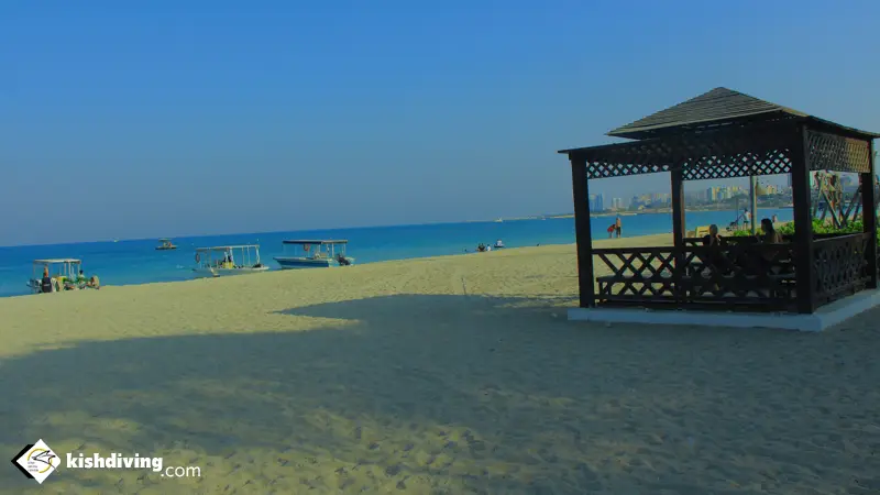 اسکله تفریحی، معروفترین ساحل کیش